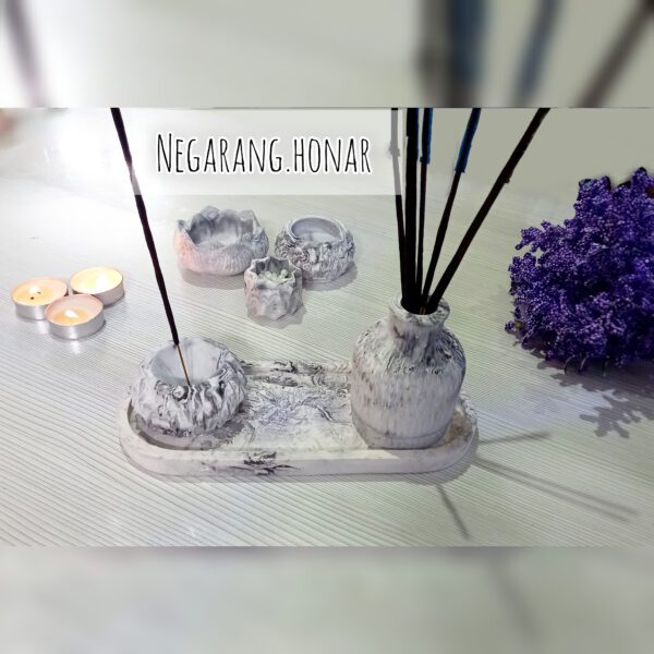 جاعودی ست با گلدان