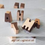 حروف اسم کرم قهوه ای