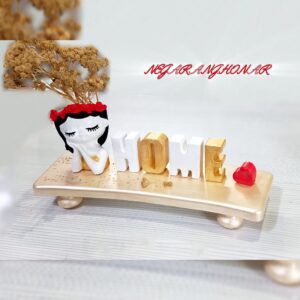 ست دکوری سنگی استند اسم یا هوم و جاخلالی شیک