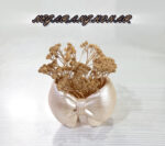 گلدان پاپیون طلایی