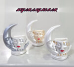 گلدان بوسه ی ماه رنگبندی